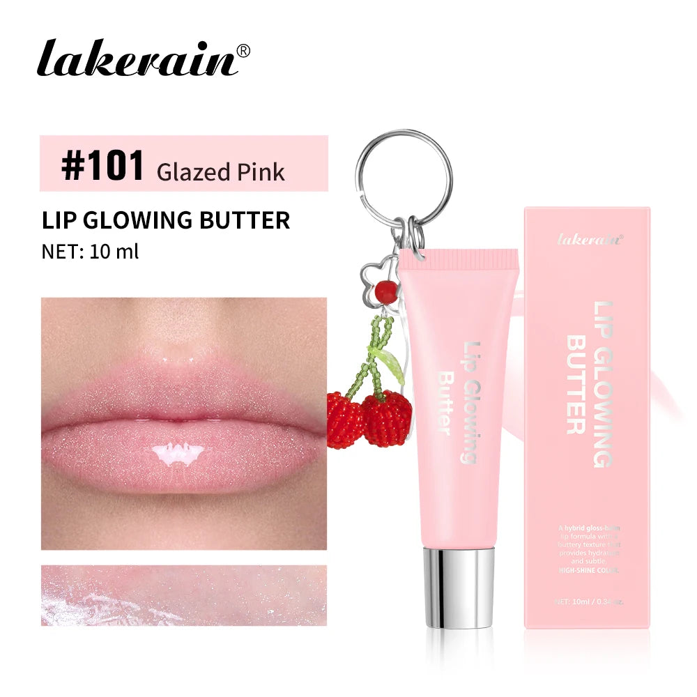 Hydrating Lip Gloss with Keychain for On-the-Go Shine - 28