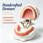 Comfort Fit Silicone Dentures for Natural Looking Smile