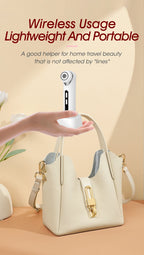 3-in-1 LED Photon Eye Facial Massager for Dark Circles and Puffiness