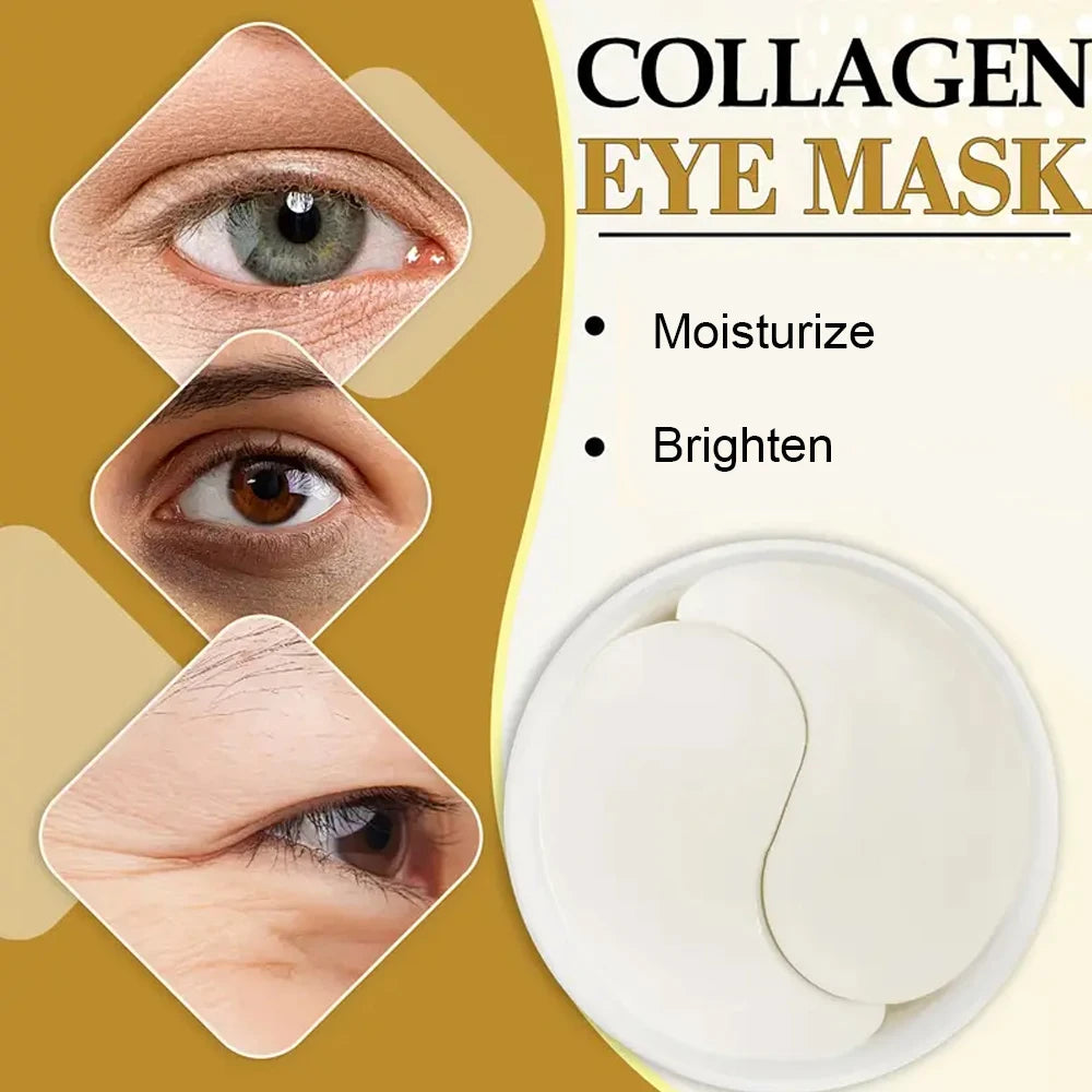 Sadoer Collagen Eye Mask Deep Moisturizing Anti Aging Eye Treatment - 8