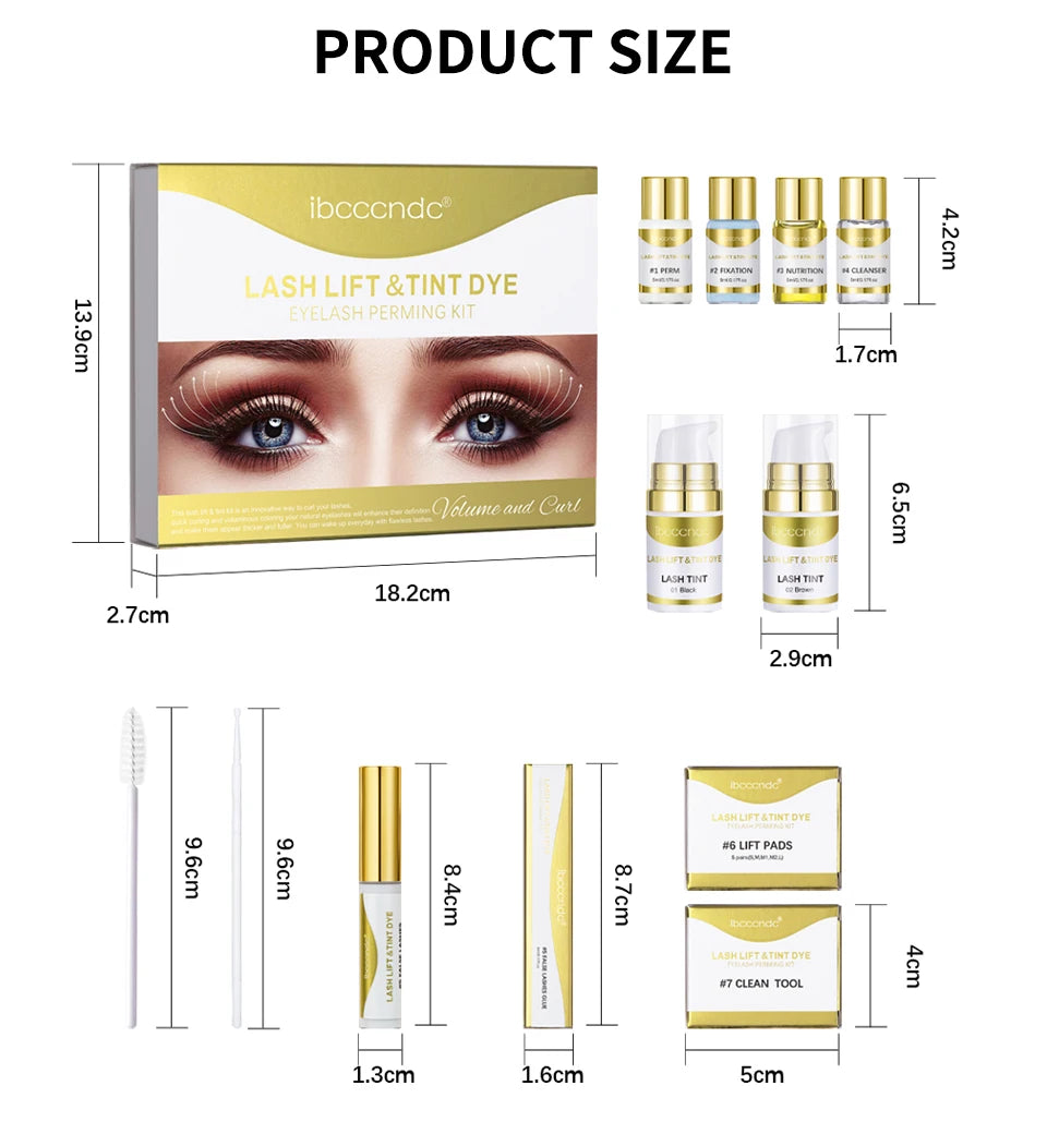 Professional Eyebrow Lamination and Tinting Kit - 23