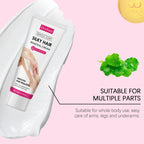 Gentle Hair Removal Cream and Soothing Aftercare Set