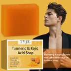 Turmeric Kojic Acid Soap Deep Cleansing Brightening Bar for Face and Body