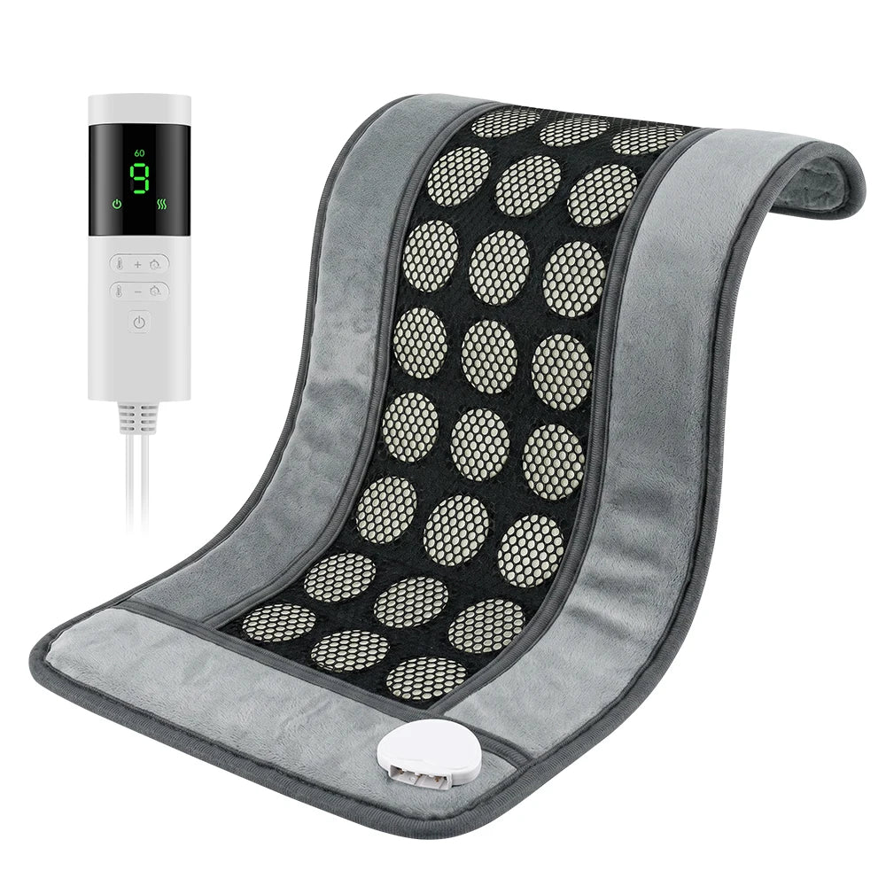 Jade Stone Electric Heating Pad for Pain Relief - 17