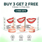 Comfortable Fit Silicone Denture Set with Storage Case