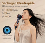 Professional Ionic Hair Dryer with Styling Attachments Quick Dry