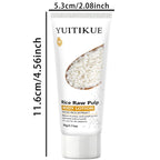 YUITIKUE Rice Raw Pulp Body Lotion Hydrating Skin Care Cream 60g