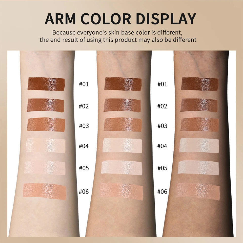 Matte Foundation Stick and Setting Powder Makeup Set - 13