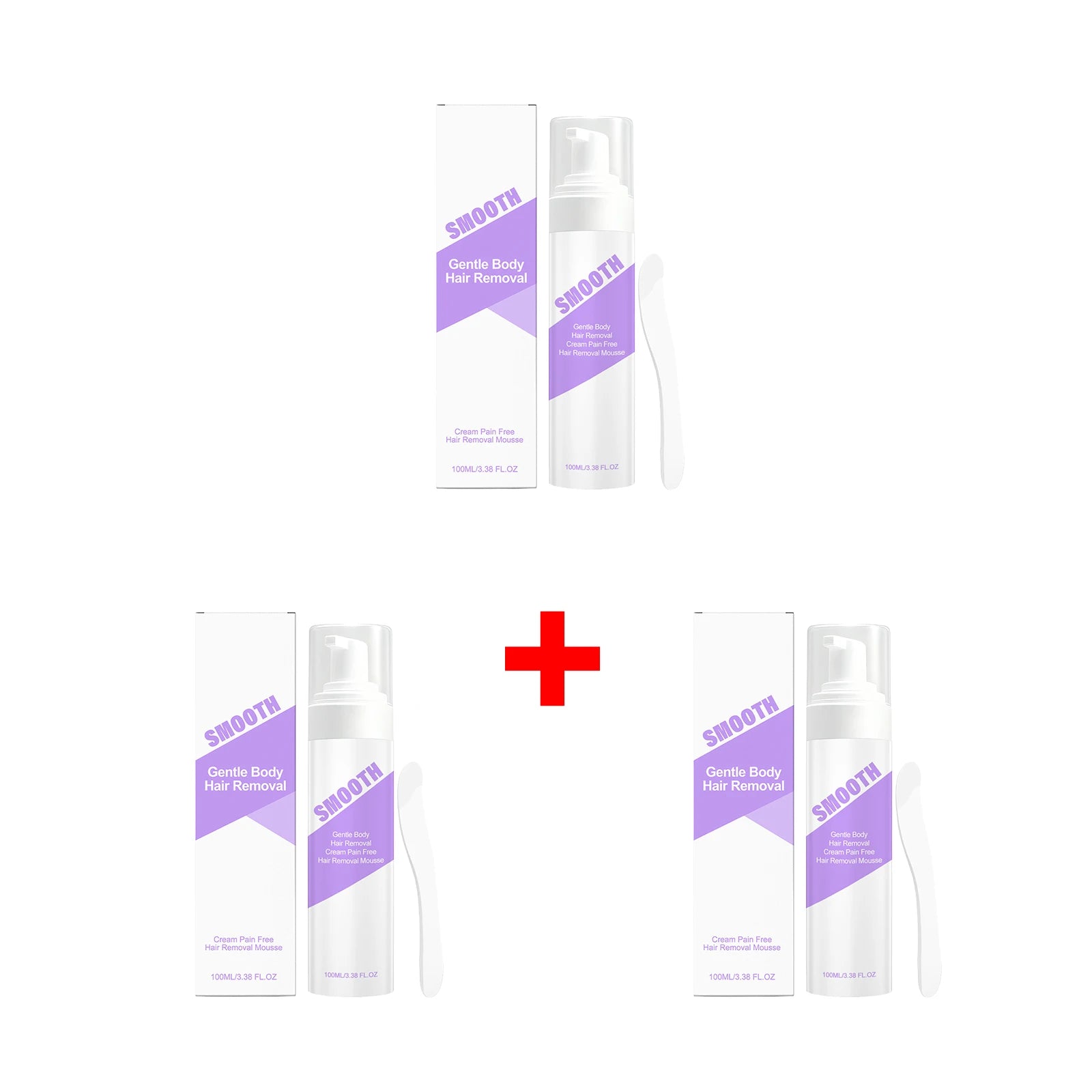 Painless Hair Removal Foam Mousse for Smooth Skin - 15