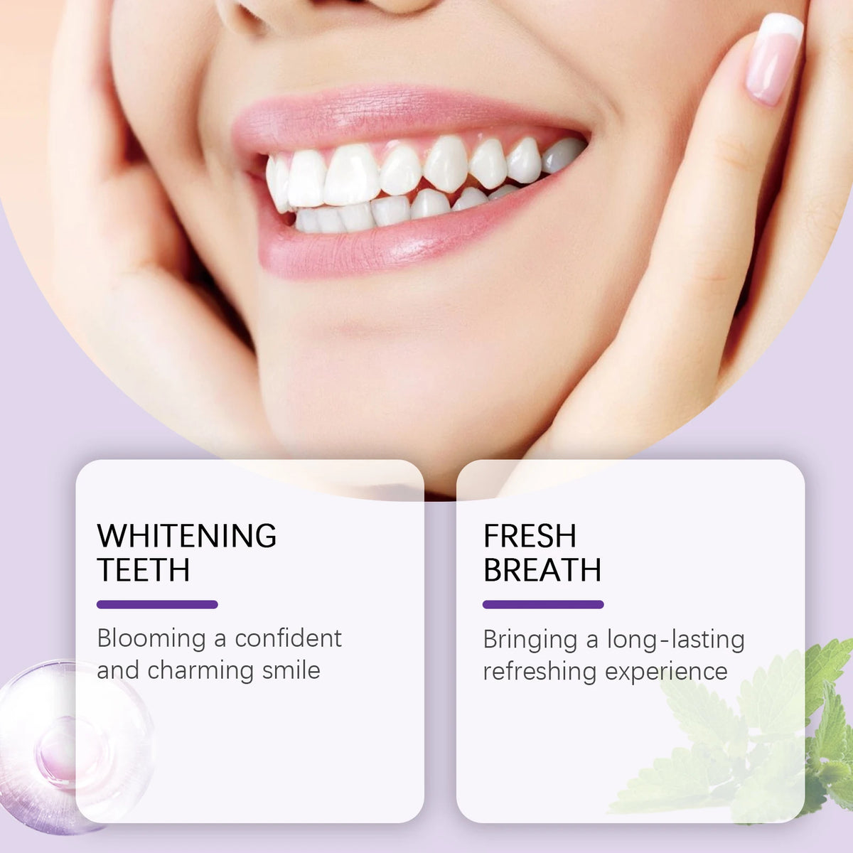 Teeth Whitening and Plaque Removal Cleaning Powder