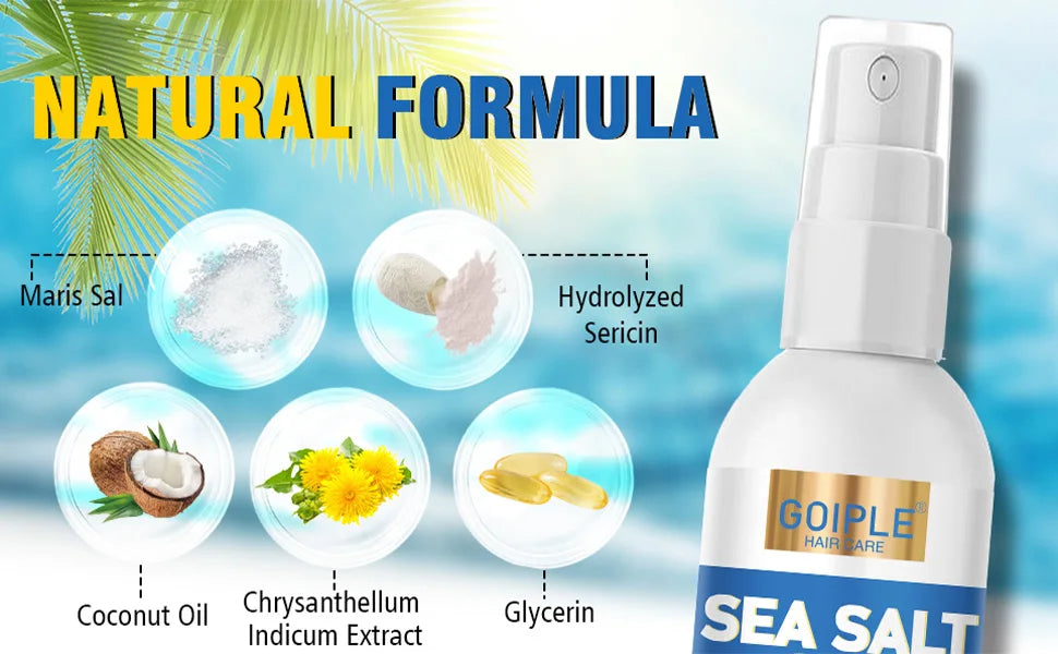 Goiple Sea Salt Spray and Hair Styling Powder Volumizing Set