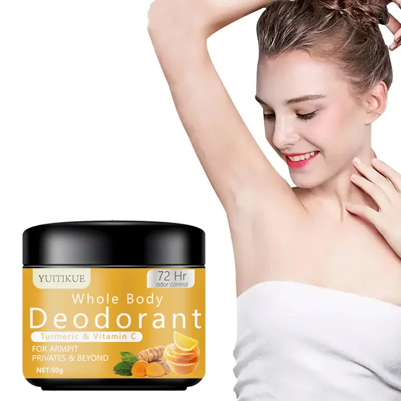 YUITIKUE Whole Body Deodorant Stick Turmeric and Vitamin C 50g - 2