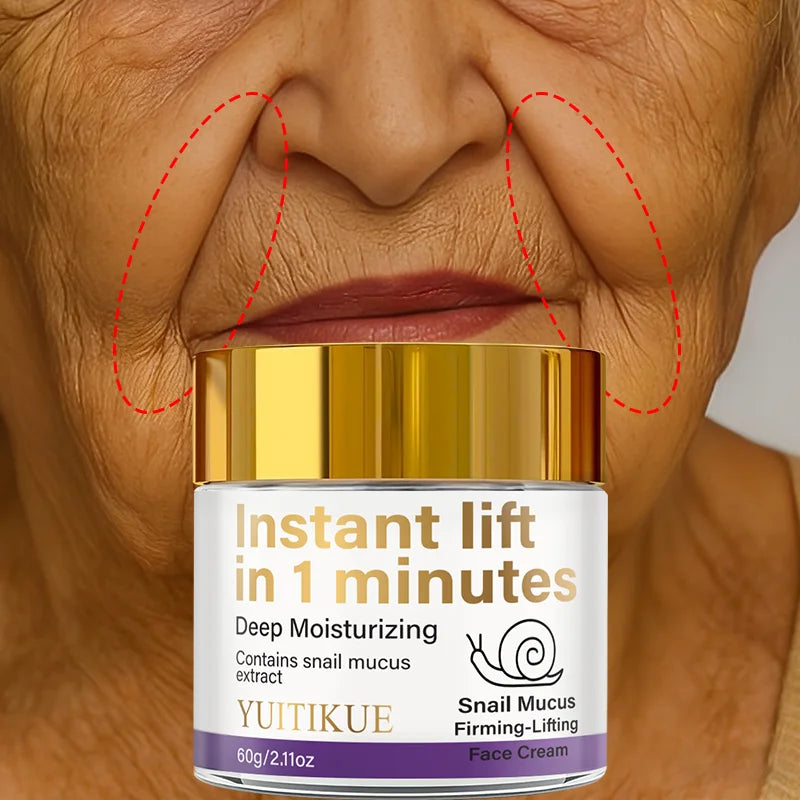 Snail Mucin Firming Face Cream Anti Aging Moisturizer and Lifting Gel - 2