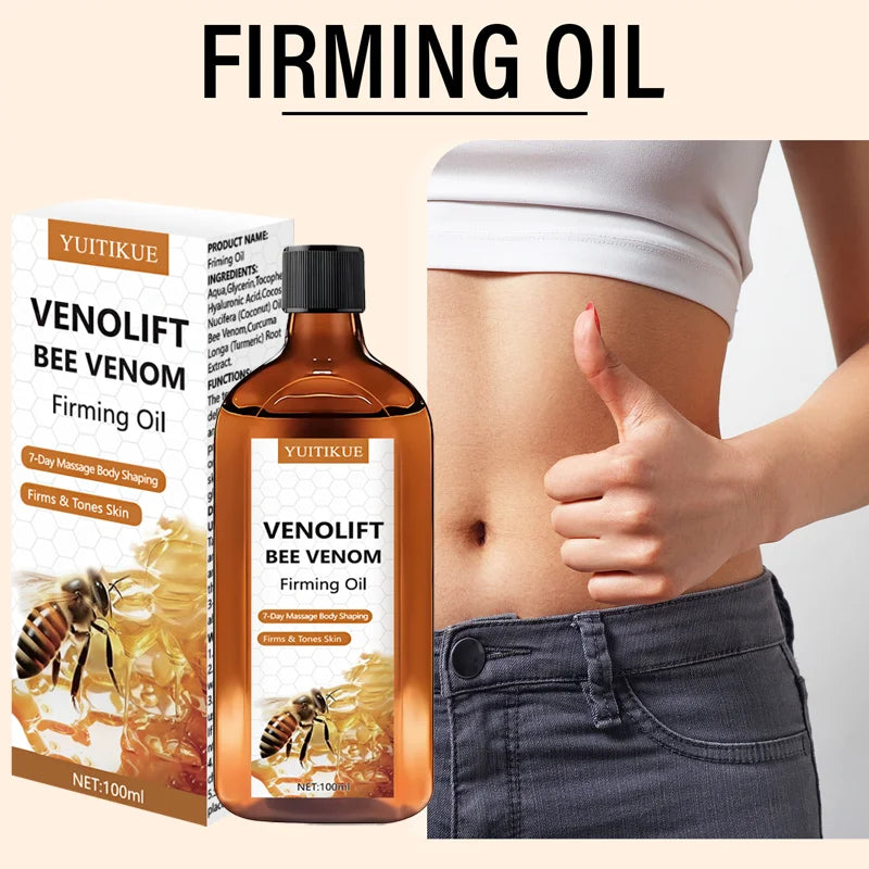 YUITIKUE Bee Venom Firming Oil Body Shaping Contouring Massage Treatment - 4