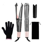 2-in-1 Twisted Hair Straightener and Curling Iron Ceramic Styler
