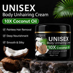 Coconut Oil Unisex Body Hair Removal Cream 60g
