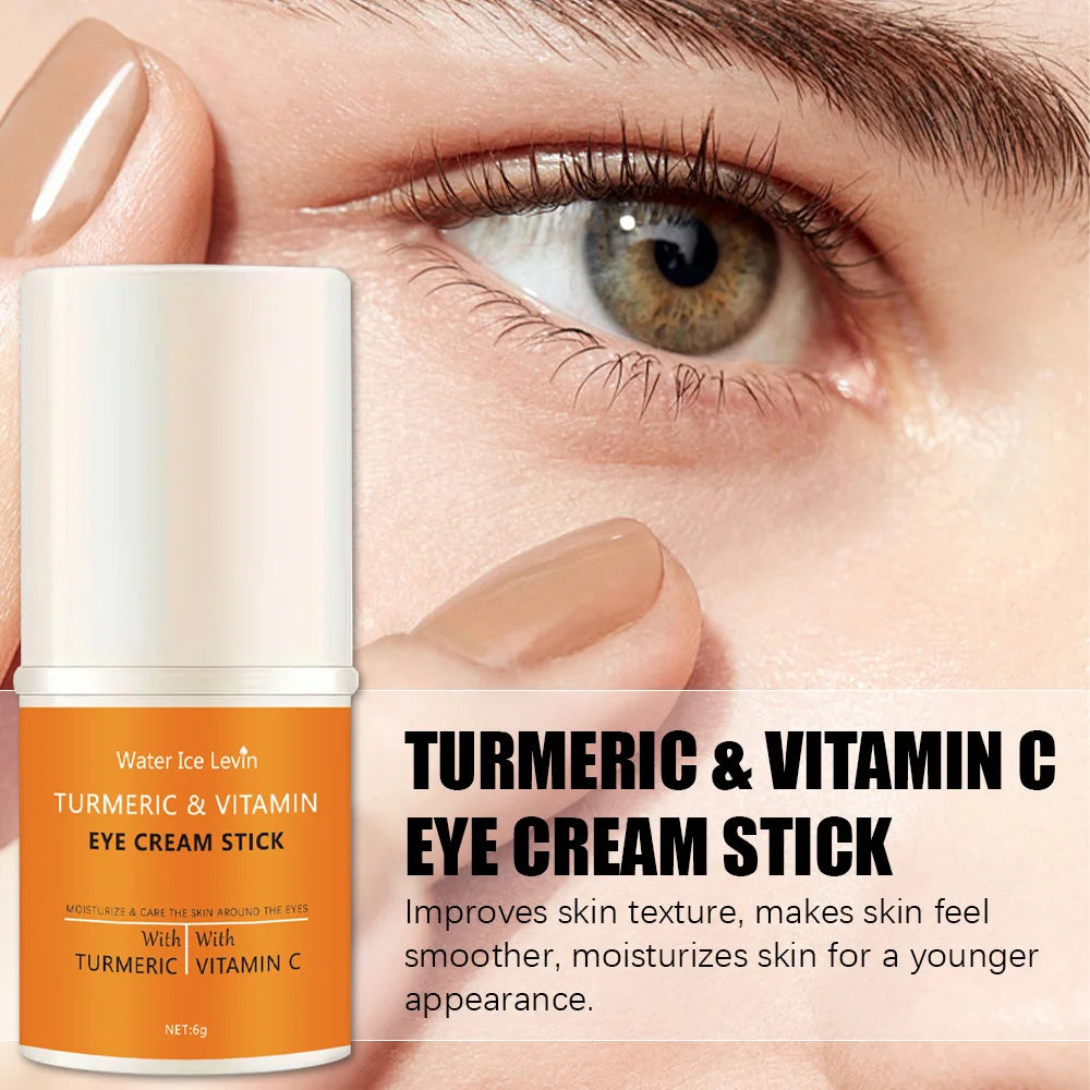 Turmeric Vitamin C Eye Cream Stick Dark Circle Corrector Eye Serum