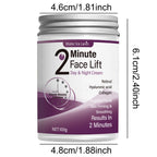 2 Minute Facial Lift Cream with Retinol Hyaluronic Acid and Collagen