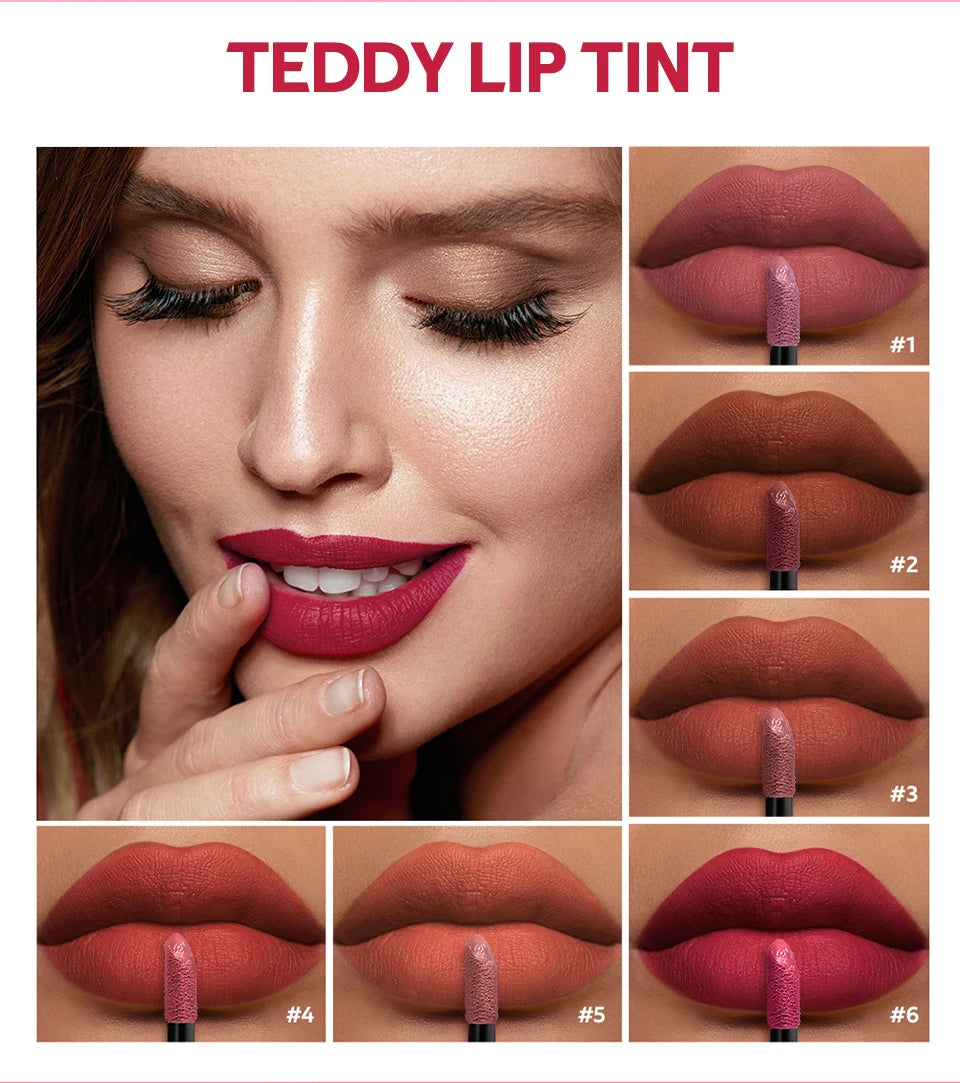 Long-Lasting Waterproof Matte Lip Tint