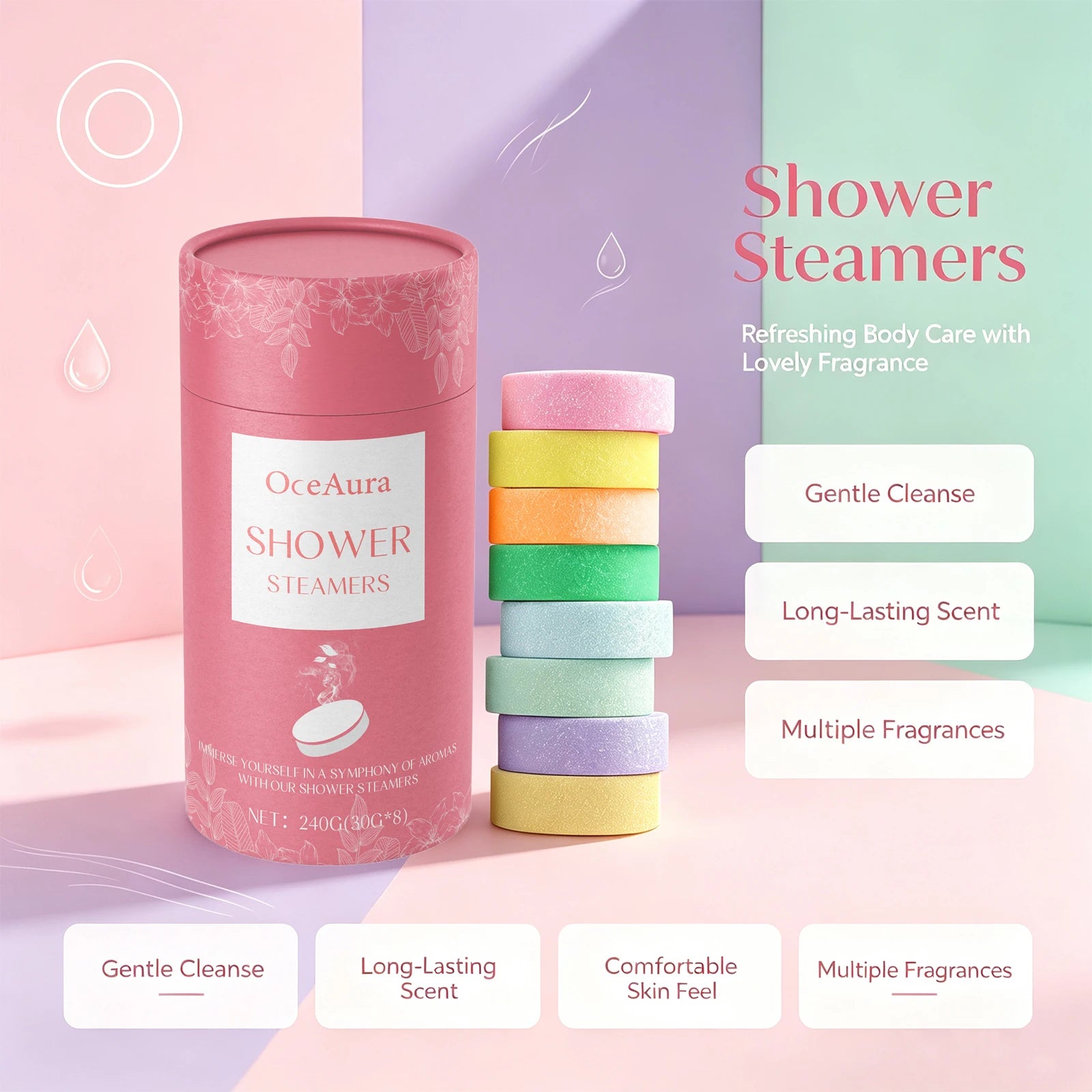 Aromatherapy Shower Steamers for Stress Relief - 2