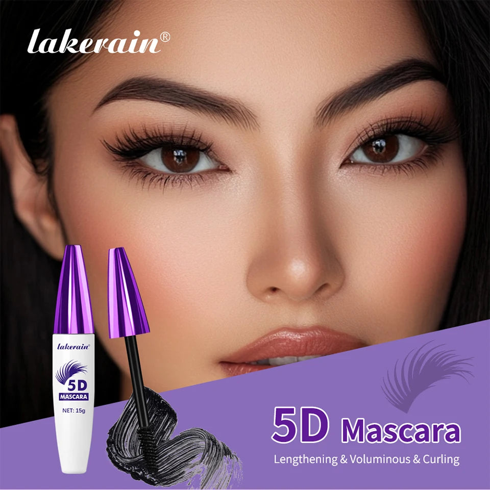 5D Waterproof Lengthening and Volumizing Mascara - 7