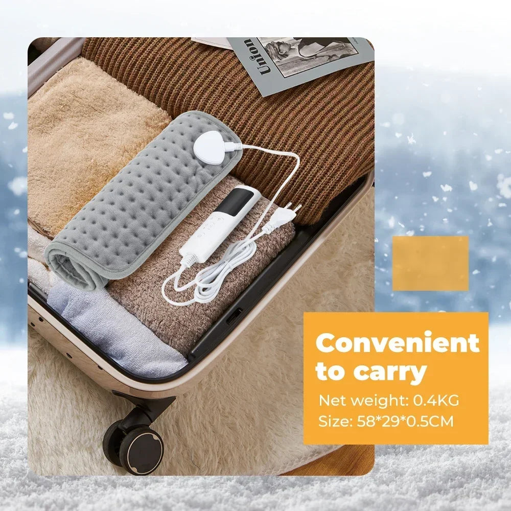 Electric Heating Pad for Body Pain Relief and Winter Warmth