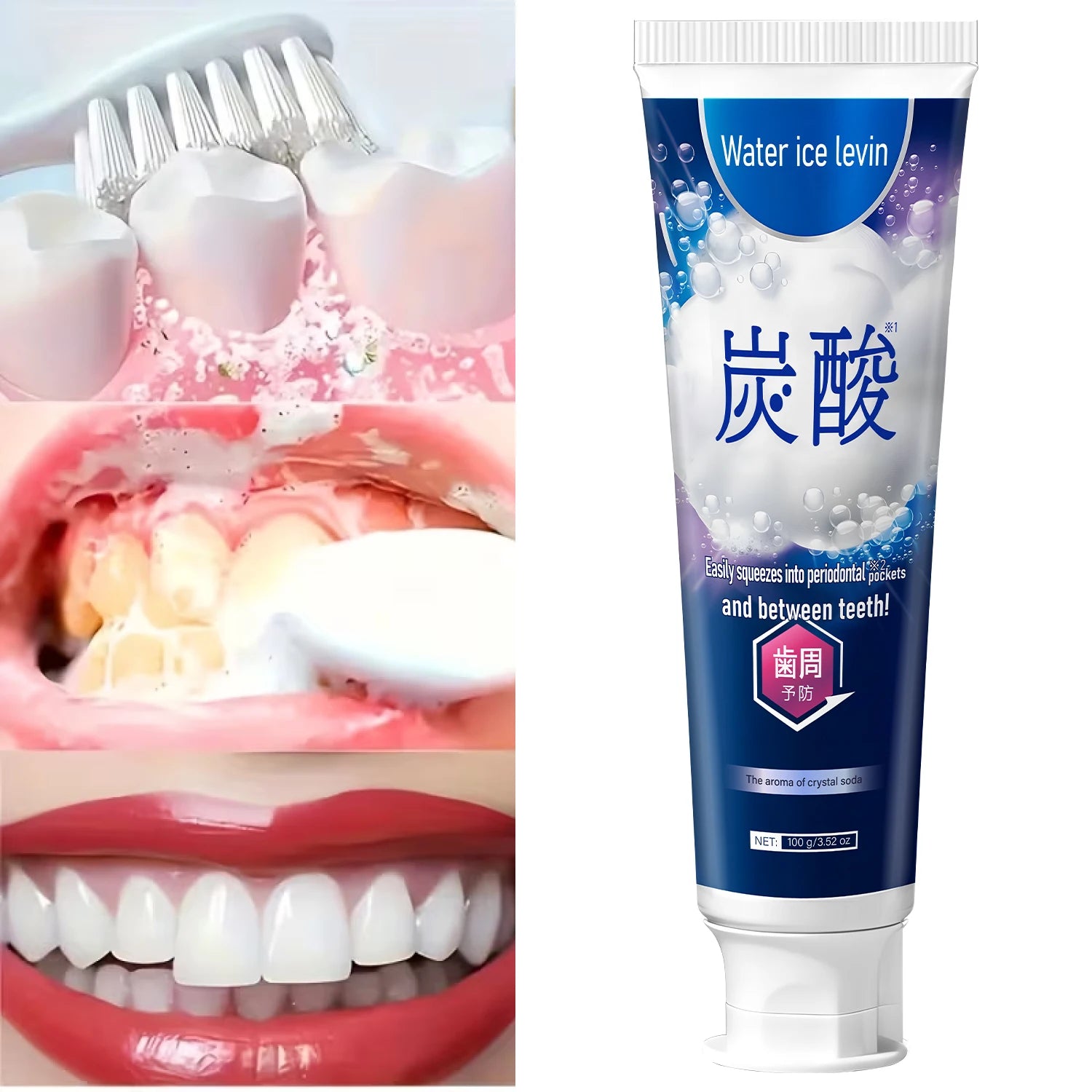 Hydroxyapatite Toothpaste Remineralizing Gum Repair Mint Flavor 100g - 5