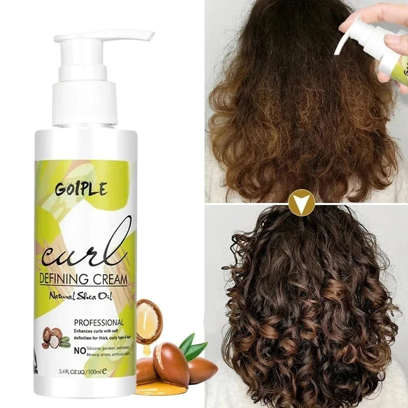 Goiple Curly Hair Care Styling Set Anti Frizz Wig Defining Kit - 10