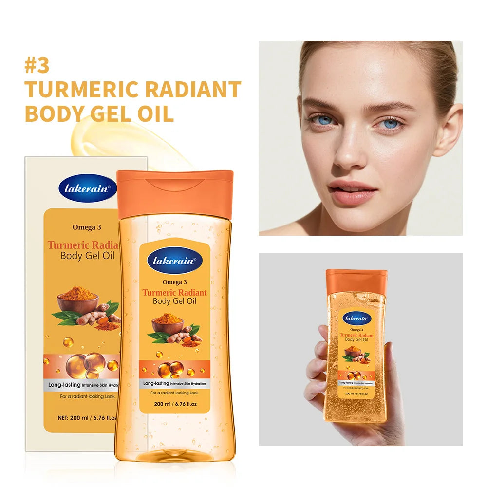 Hydrating Shimmer Body Gel Oil for Radiant Skin