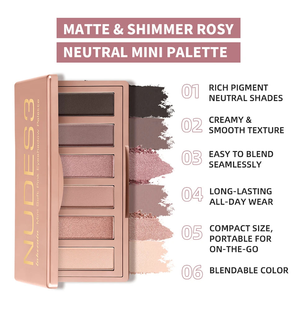 Matte and Shimmer Eyeshadow Palette - 9