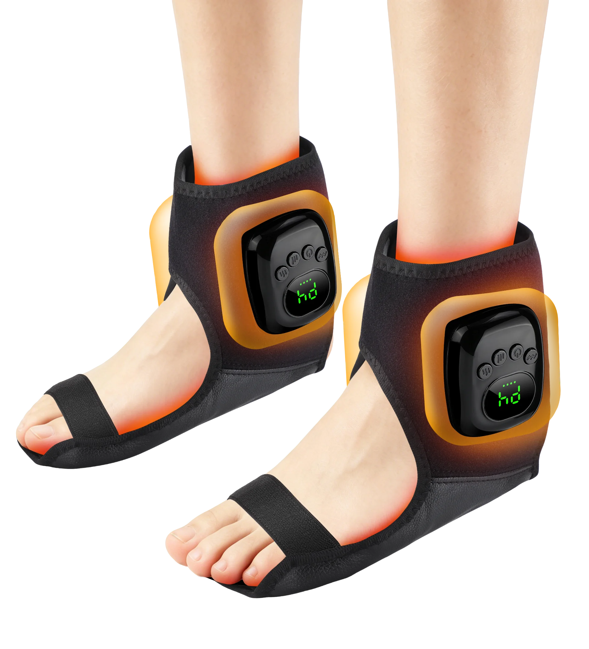 Heated Air Compression Ankle Massager for Pain Relief - 17