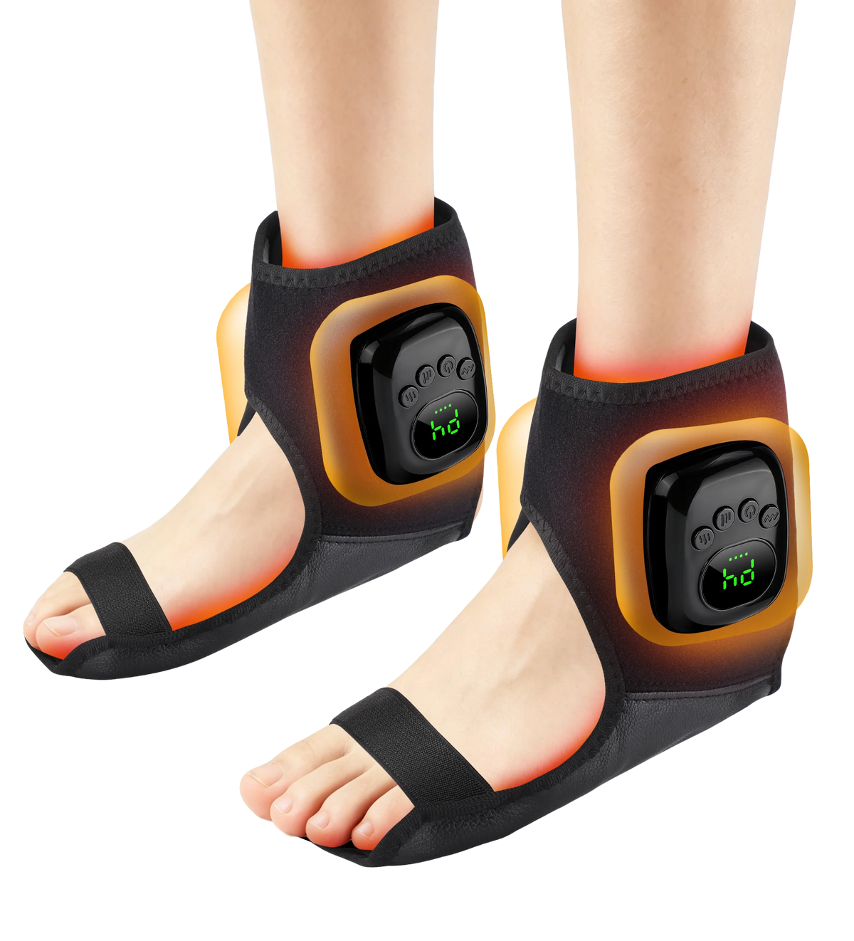 Heated Air Compression Ankle Massager for Pain Relief