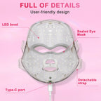 7-Color LED Photon Facial Mask for Skin Rejuvenation