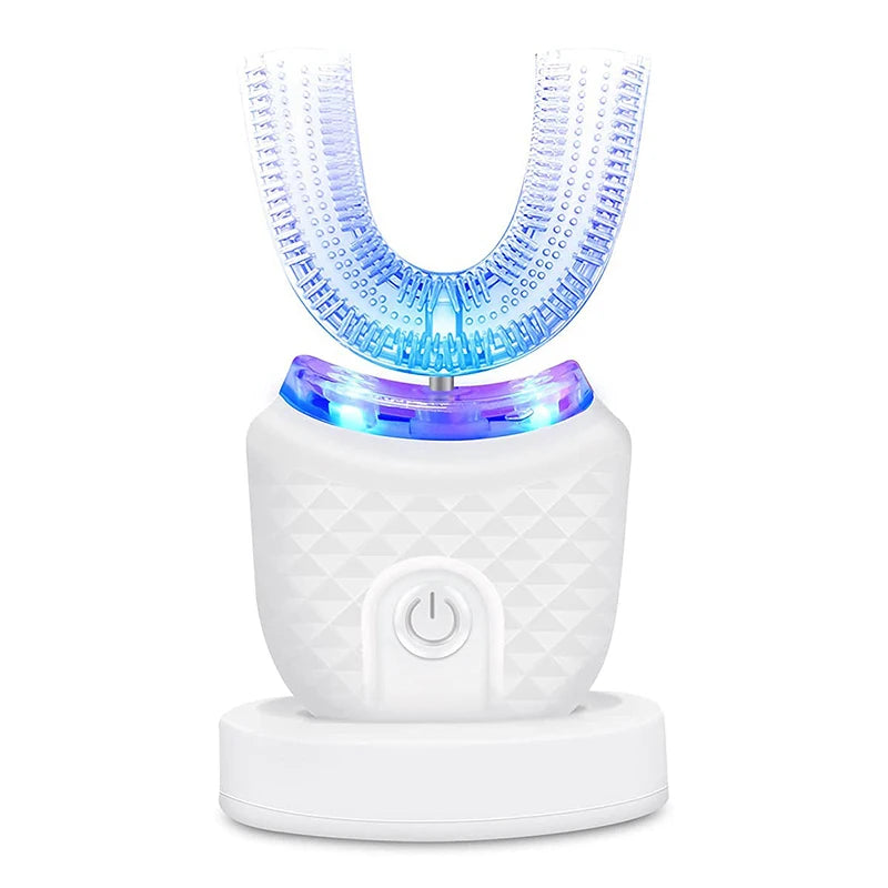 Smart UShape Ultrasonic Electric Toothbrush Rechargeable Whitening Set