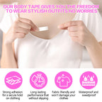 Invisible Fashion Tape and Body Glue Adhesive Set