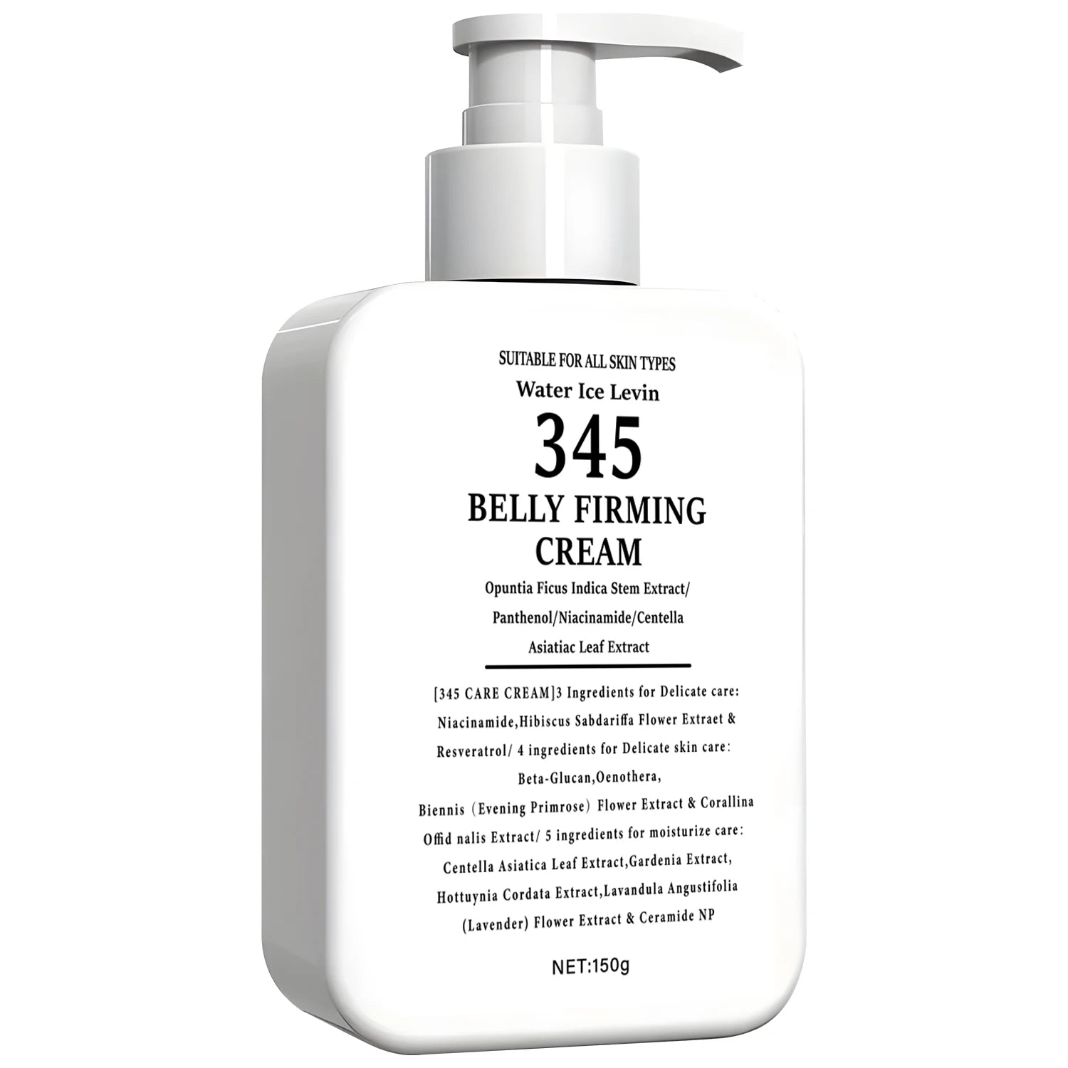 345 Belly Firming Cream Moisturizing Body Lotion with Niacinamide - 8