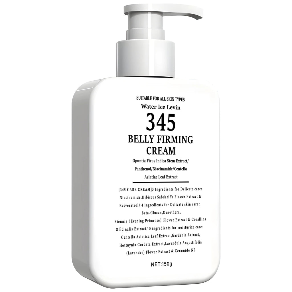 345 Belly Firming Cream Moisturizing Body Lotion with Niacinamide