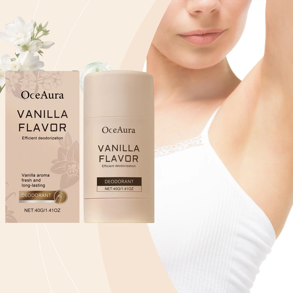 Long-Lasting Vanilla Scent Underarm Deodorant Stick