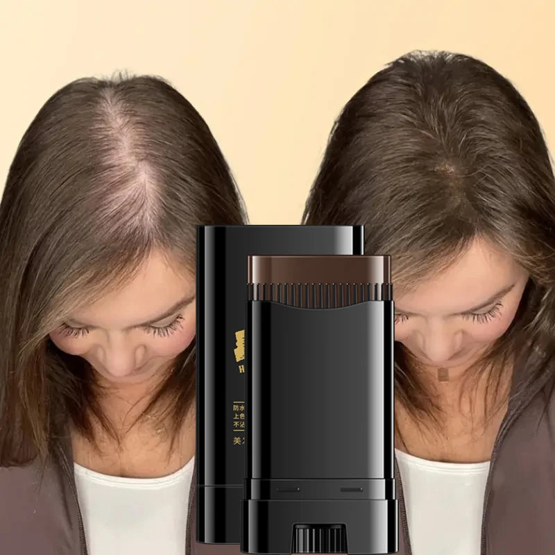 Waterproof Hair Dye Stick for Gray Hair Coverage