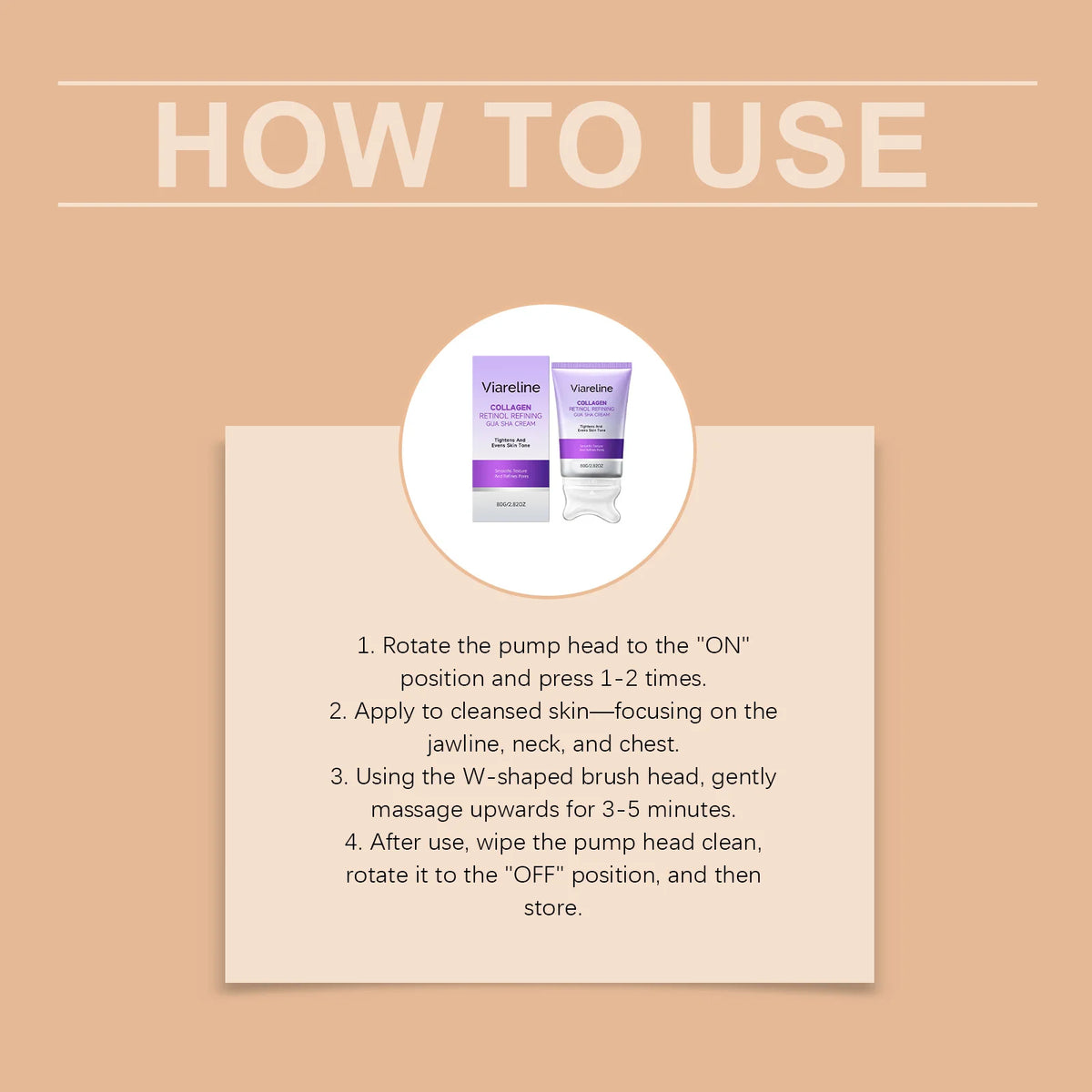 Collagen Retinol Sculpting Gua Sha Facial Cream