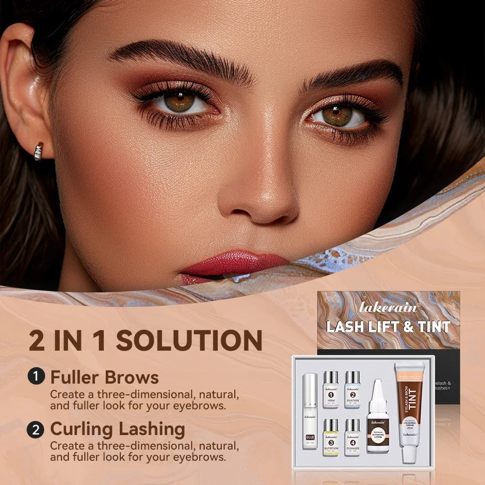 Professional Lash Lift and Eyebrow Tinting Kit - 4