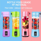 Portable USB Mini Juicer Blender 6 Blade Fruit Mixer Cup