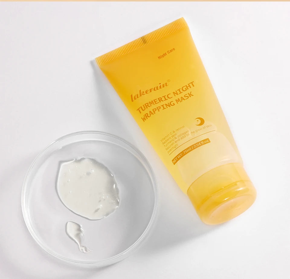 Collagen and Turmeric Overnight Wrapping Peel Off Face Mask Duo - 33