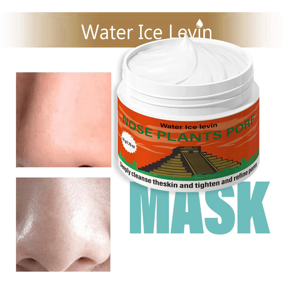 Collagen Honey Pore Refining Mask Set with 60 Nose Strips