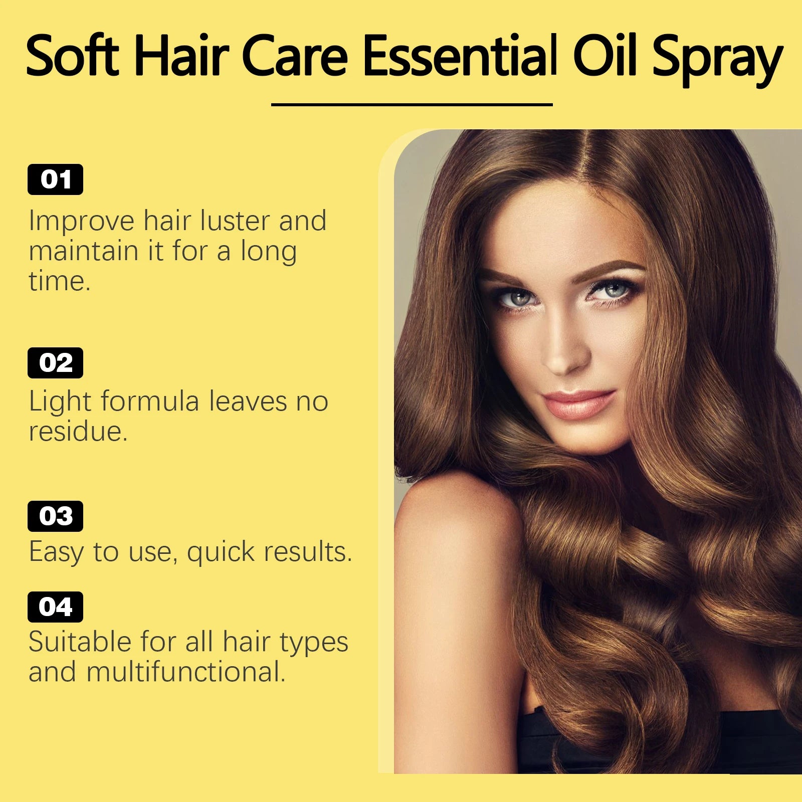 Golden Marigold Essential Oil Hair Conditioner Spray 100ml