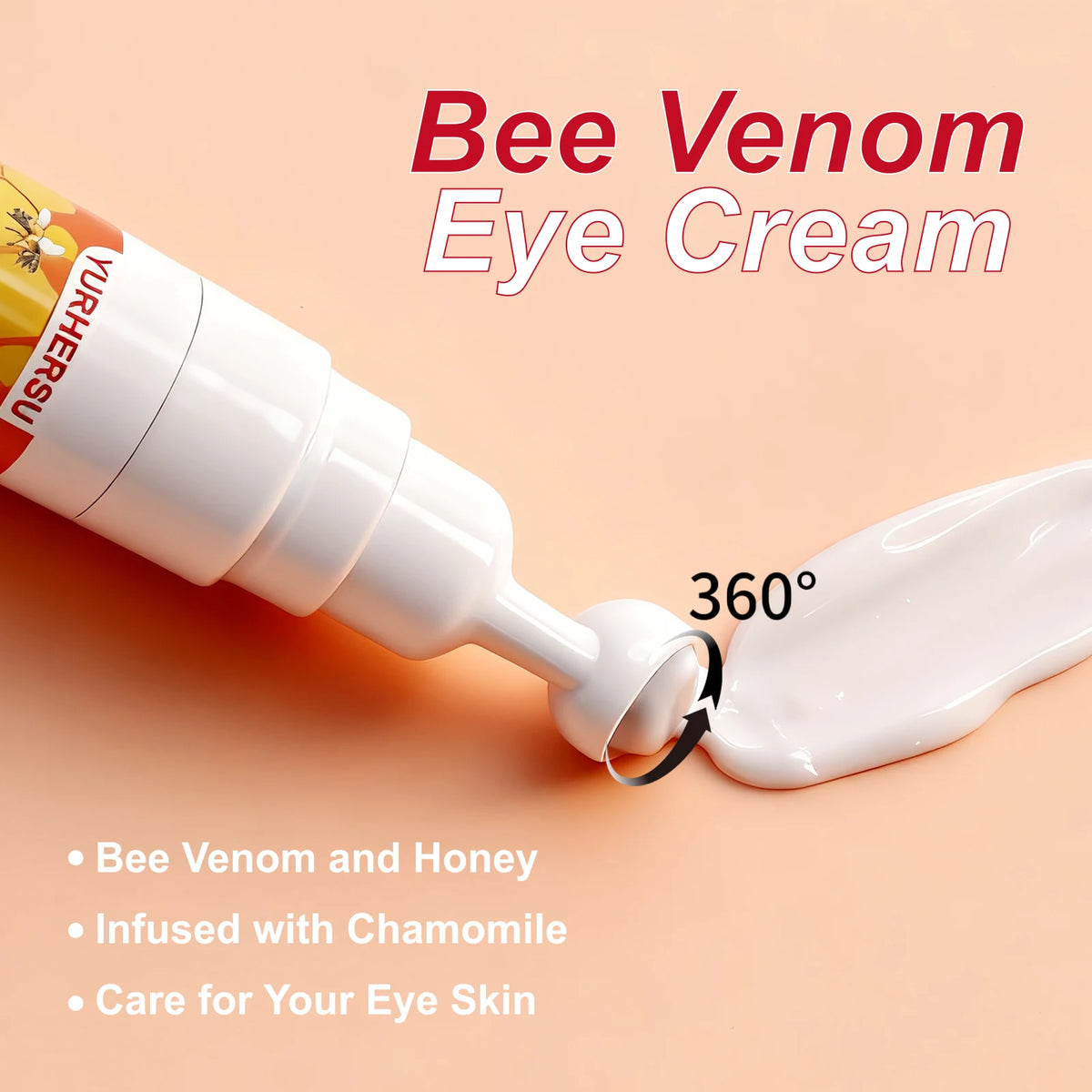Bee Venom Eye Cream Stick for Dark Circles and Puffiness Treatment