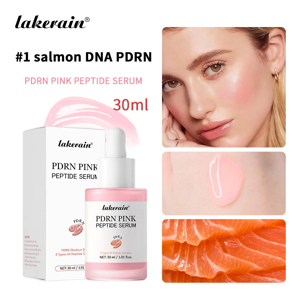 Pink Peptide Hydrating Face Serum for Radiant Skin