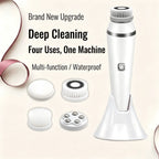 4-in-1 Electric Rotating Facial Cleansing Brush and Massager