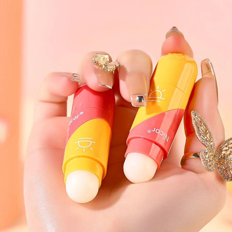 Nicor Double Head Lip Balm Moisturizing Lip Care Treatment