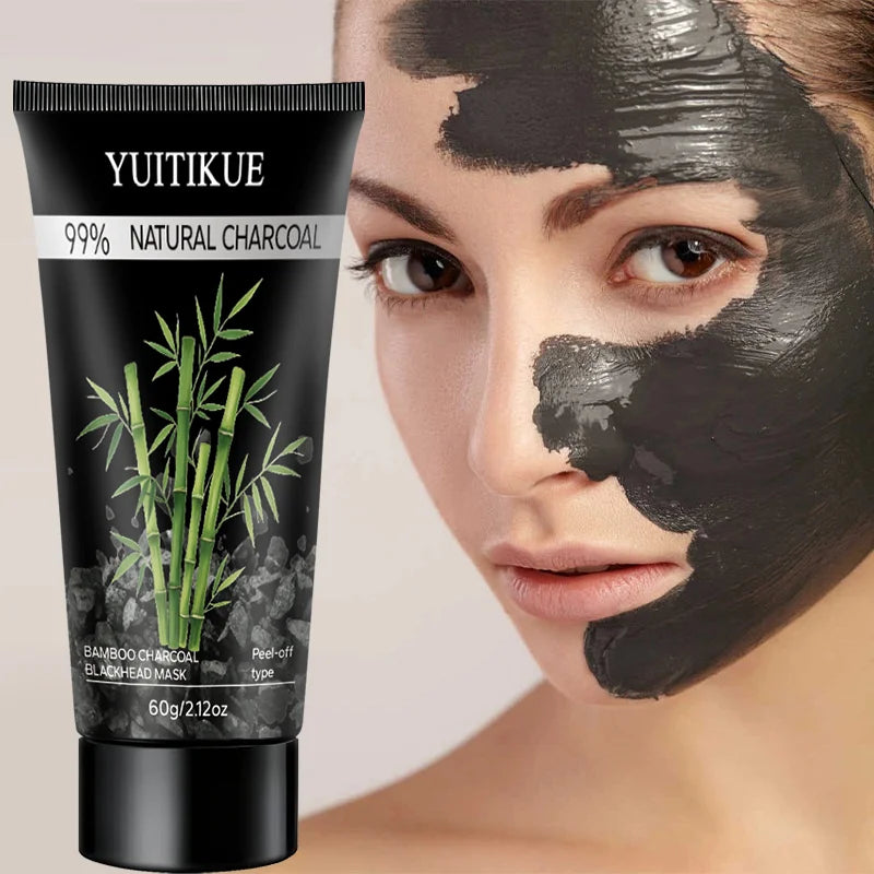 YUITIKUE Bamboo Charcoal Blackhead Mask Deep Cleansing Peel Off Mask